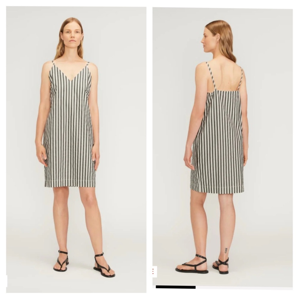 Everlane The Poplin Slip Dress